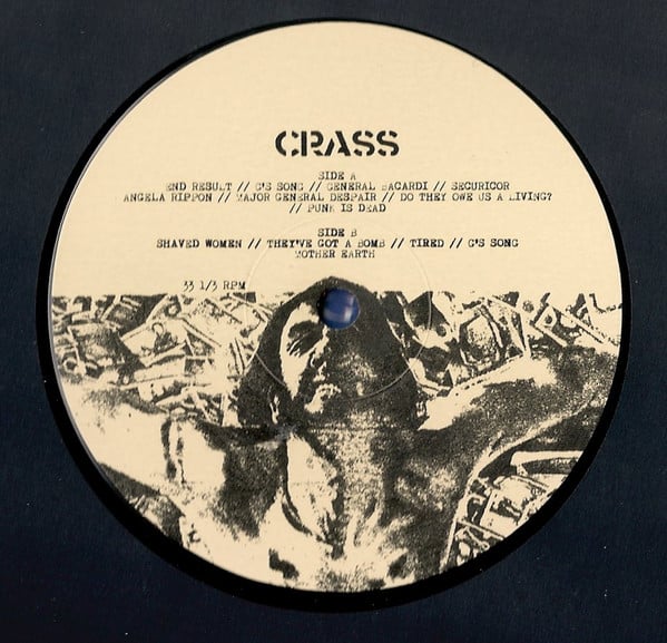 Image of Crass - "Demo-1978-Peel-Sessions-1979" Lp