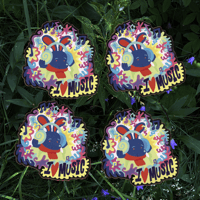 Image 2 of I <3 music sticker