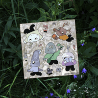 Image 1 of rockfriends stickersheet