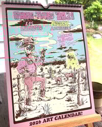 Image 1 of Chris Things 2026 Art Calendar