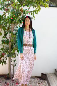 Image 1 of India Slip Dark Ikat