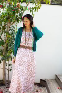 Image 2 of India Slip Dark Ikat