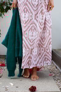 Image 6 of India Slip Dark Ikat