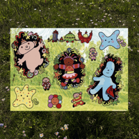 Image 1 of in the night garden stickersheet