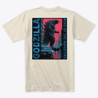 Image 6 of GODZILLA ~ KING OF THE MONSTERS ~70TH ANNIVERSARY TEES
