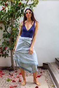 Image 1 of Pareo - Sarong Mint Swirl