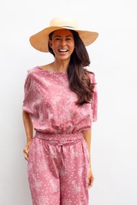 Image 5 of GG Top  + Pant Cranberry Star