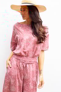 Image 6 of GG Top  + Pant Cranberry Star