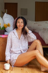 Image 5 of KC Classic Shirt + Boxer Short Light Ikat