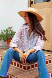 Image 2 of KC Classic Shirt + Boxer Short Light Ikat