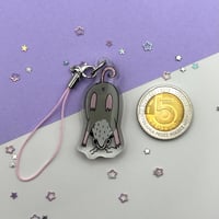 Image 3 of Opossum phone charm