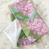 Image 4 of Lilac Bloom Tea Towel-Limited Stock
