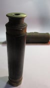 #218-CIVIL WAR SALE: RARE SOLDIER'S TELESCOPE IN ORIGINAL TWO-PART CASE
