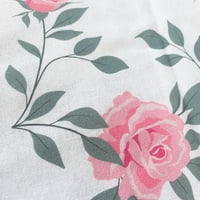 Image 3 of Elegant Pink Roses Tea Towel-Limited Stock