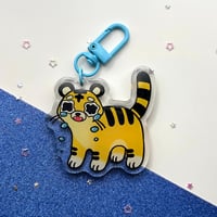 Image 1 of Crying tiger keychain 