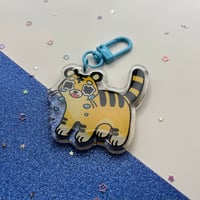Image 2 of Crying tiger keychain 