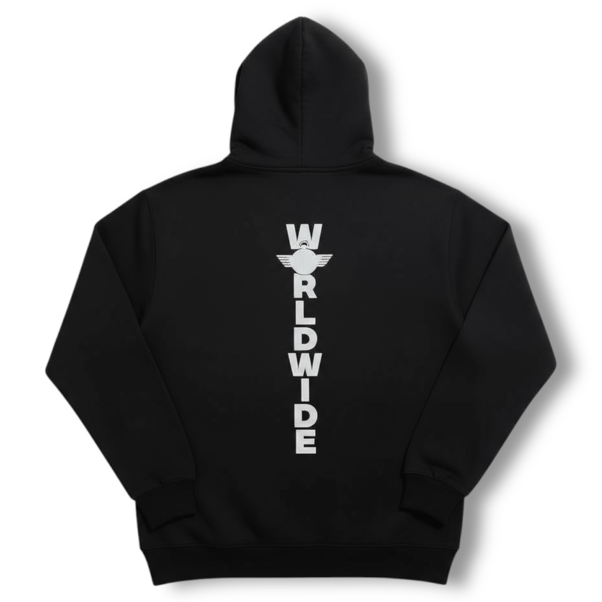 FlyTimez Clothing Company — FlyTimez “Worldwide” 3D Hoodie (Black)