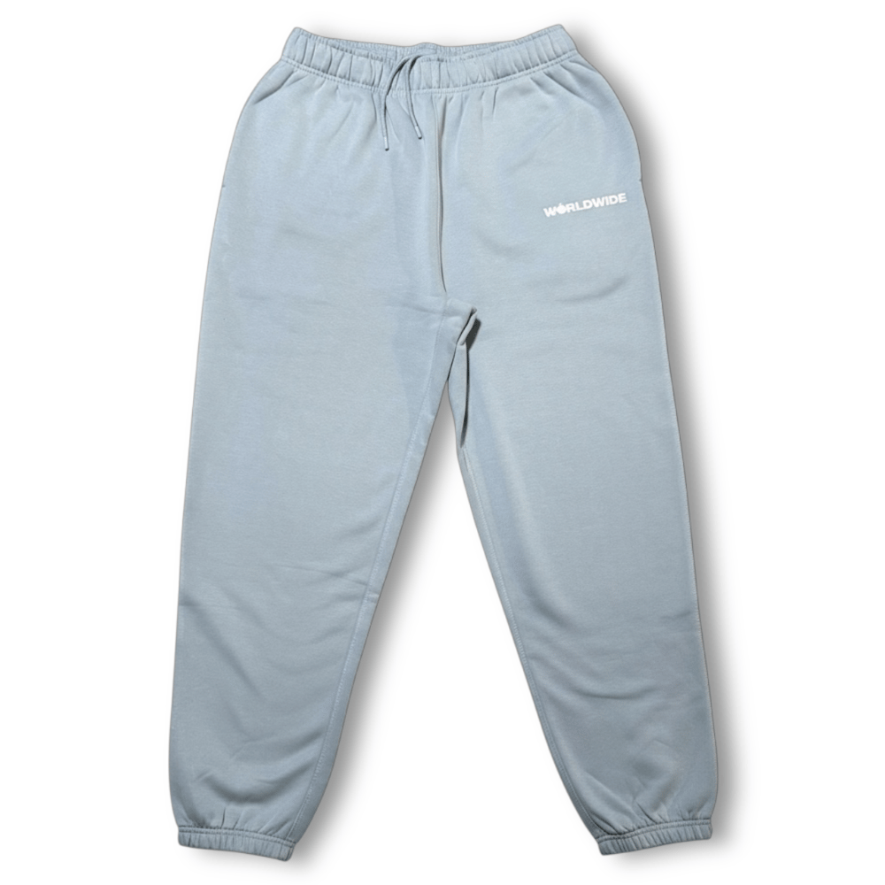 Image of FlyTimez “Worldwide” 3D Sweatpants (Cloud)