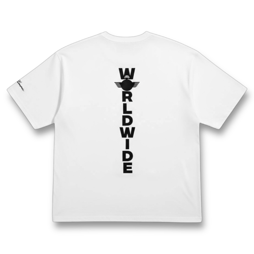 Image of FlyTimez “Worldwide” 3D Tee (White)