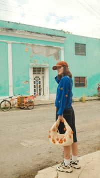 Image 3 of Flower Power in blue