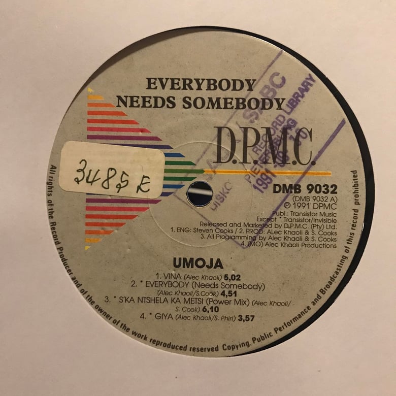 Image of Umoja - Everybody Needs Somebody