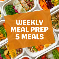 Weekly Meal Prep 5 Meals