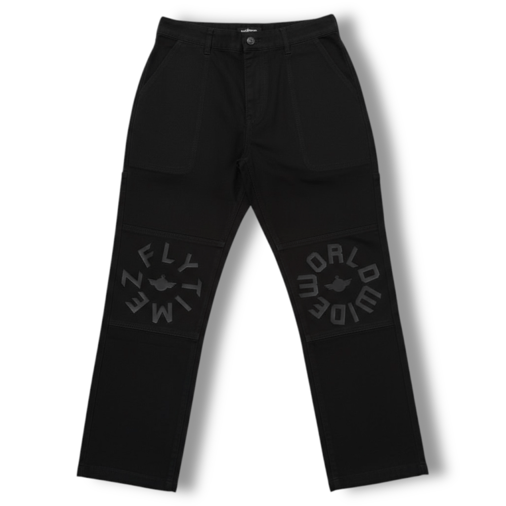 Image of FlyTimez “Worldwide: Flight 360” 3D Canvas Pants