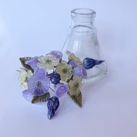 Image 2 of Posy - Lemon Daisies - Lavender - Roses