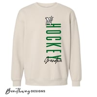 Image 4 of PREORDER - NORTH STARS MIDWEIGHT CREWNECK - PERSONALIZED SLEEVE