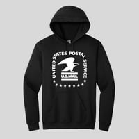 Image 8 of USPS Hoodie Sweatshirt-Black