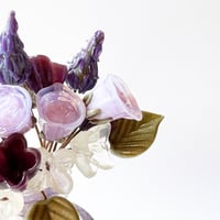 Image 5 of Posy - Violet Roses with Lavender