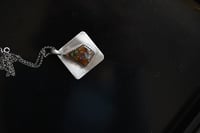 Image 4 of Australian Boulder Opal Silver Necklace