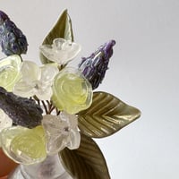 Image 2 of Posy -  Lemon Roses with Lavender