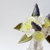 Image 4 of Posy -  Lemon Roses with Lavender