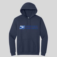 Image 1 of Navy Blue-USPS Hoodie Sweatshirt