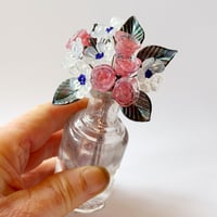 Image 1 of Posy - Milky Daisies with Pink Roses