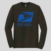Image 1 of Black-Gildan Long Sleeve T-Shirt