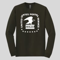 Image 3 of Black-Gildan Long Sleeve T-Shirt