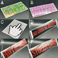 Image 1 of Various Vinyl Decals