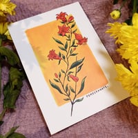 Image 1 of Pomegranate Flower print