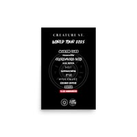 Image 2 of Creature St. "World Tour" Poster