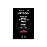 Image 1 of Creature St. "World Tour" Poster