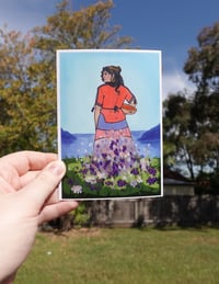 Image 1 of Saffron Goddess print