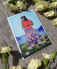 Image 2 of Saffron Goddess print