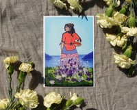 Image 3 of Saffron Goddess print