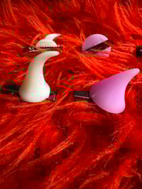 Image 3 of Devil Horn Hair Clips