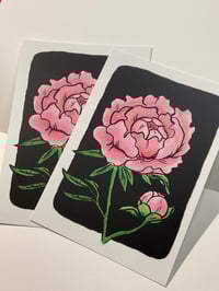 Image 3 of Peony Study print