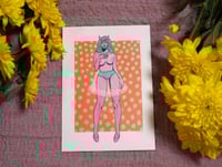 Image 2 of Vintage Oni Pinup print