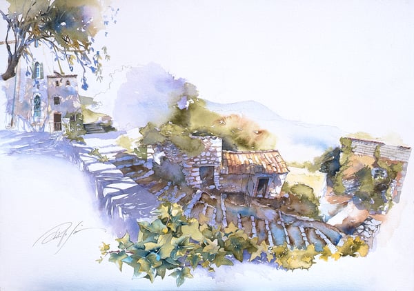 Image of Landscape of Provence - Poulaillier