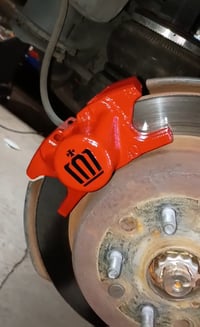 Image 4 of JZS171 Toyota Crown Athlete V - Brake Caliper Decal Set